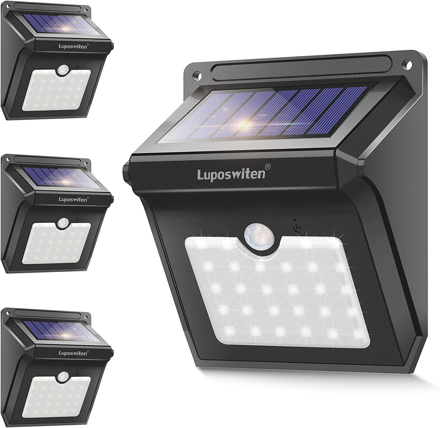 Solar Outdoor Motion Sensor Lights Pack Deals