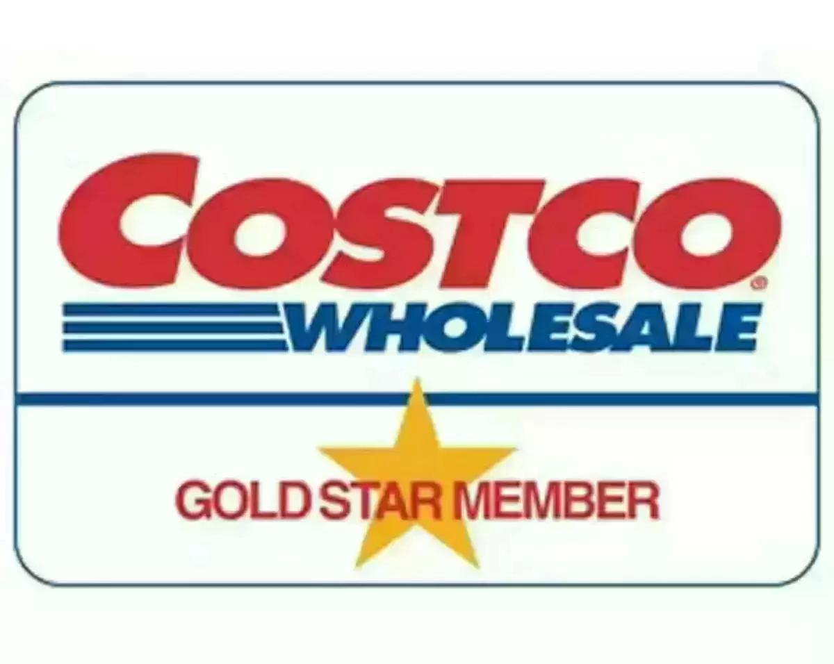 Costco Year Gold Star Membership Shop Card for $20