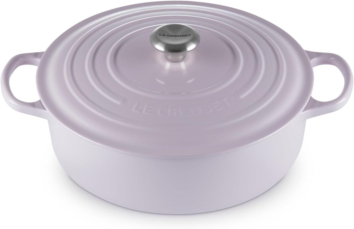 Le Creuset Enameled Cast Iron Signature Round Wide Dutch Oven for $222.72 Shipped
