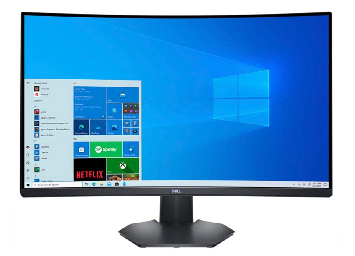 32in Dell S3222DGM 2K QHD 165Hz Curved Gaming Monitor for $199.99