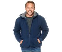 Young Mens Architect Sherpa Lined Hooded Jacket