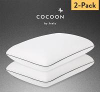 Cocoon by Sealy Memory Foam Bed Pillows 2 Pack