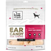 I and love and you Dog Ear Candy Cow Ear Chews