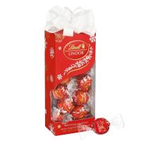 Lindt LINDOR Milk Chocolate Candy Truffles Gift Box