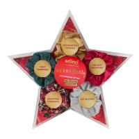 Scunci by Conair Christmas Scrunchie Star Gift Box