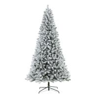 Holiday Time 9ft Pre-Lit Flocked Christmas Tree