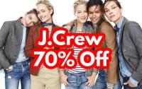 J.Crew Clearance Sale with an Extra 70% Off Coupon