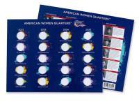 American Women Quarters Collector Coin Board