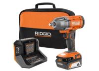 Ridgid Cordless 1/2 Impact Wrench Kit with Battery