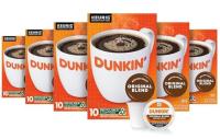 Keurig Dunkin Medium Roast Coffee K-Cup Pods 60 Pack