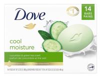 Dove Skin Care Beauty Bar For Softer Skin Cucumber 14 Bars