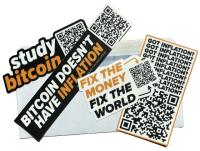 Bitcoin Rocks Stickers