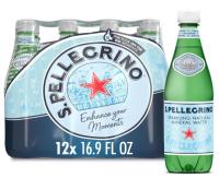 S.Pellegrino Sparkling Natural Mineral Water 12 Pack