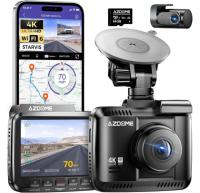 Azdome 4K Front and Rear Car Dash Camera