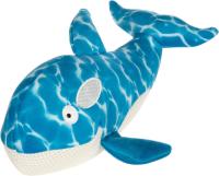 TrustyPup Soft Plush Orca Silent Squeaker Dog Chew Toy