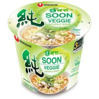 Nongshim Soon Instant Vegan Ramen Noodle Soup Cup 6 Pack