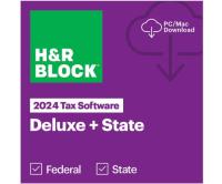 HR Block Deluxe + State 2024 Tax Software