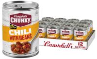 Campbells Chunky Chili with Beans 12 Pack