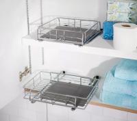 Pop-It Set of 2 Expanding Sliding Organizers with Liners