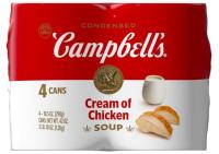 Campbells Condensed Cream of Chicken Soup 4 Pack