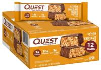 Quest Nutrition Crispy Chocolate Peanut Butter Hero Protein Bar 12 Pack