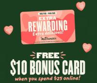 Free Panera Bread Bonus Card When You Spend