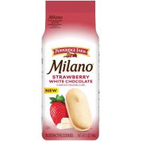 Pepperidge Farm Milano White Chocolate Strawberry Flavored Cookies