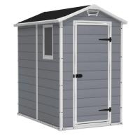 Keter Manor 4x6 Durable Resin Outdoor Storage Shed