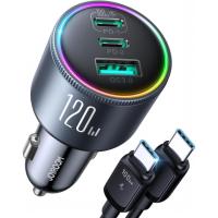 Joyroom 120w USB-C and USB Car Charger