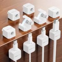 Magnetic Cable Clips Organizer 10 Pack