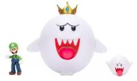 Nintendo King Boo with Luigi Action Figure Set 3 Pack