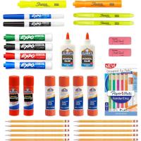 School Supplies Variety Pack Glue Sharpie Pencils