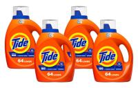 Tide Liquid Laundry Detergent 4 Pack