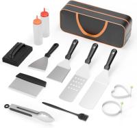 Grill Griddle Spatula and Accessories Kit