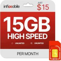 Verizon Infimobile 15GB Month Cell Phone Service