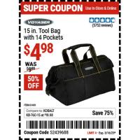 Harbor Freight In-Stores 15in Voyager Tool Bag