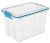 Sterilite Clear Gasket Box 20qt