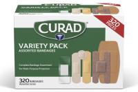 Curad Assorted Bandages Bulk Variety Pack