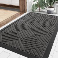 Smiry Heavy Duty Natural Rubber Doormat