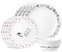 Corelle Vitrelle Hello Kitty Very Delicious Dinnerware Set