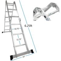 Ktaxon Step Platform Foldable Scaffold Ladder