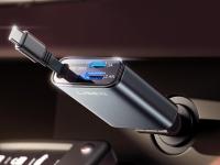 Lisen Retractable USB-C Car Charger