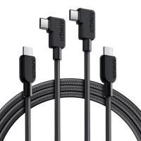 Anker 240W USB Type-C 90-Degree Right Angle Cables 2 Pack