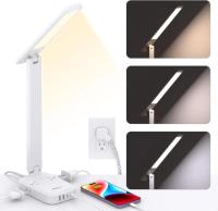 Mifaso Power Strip with LED Desk Lamp
