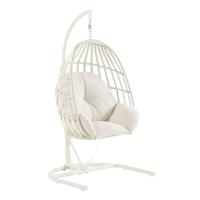 Mainstays Wicker Outdoor Patio Hanging Egg Chair