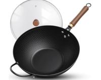 Todlabe Carbon Steel Nonstick Wok Pan