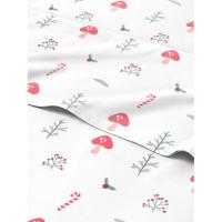 Queen Christmas Greeting Sheet Set
