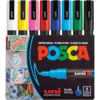 uni POSCA Water-Based Paint Markers 8 Pack