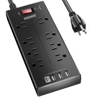 Ondog 8-Outlets Surge Protector