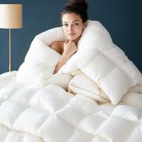 Vexino Puffy Queen Feather Comforter